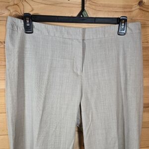 Pendleton Woolen Mills Womens Pants 14 Tan Straight Leg Wool Business Office